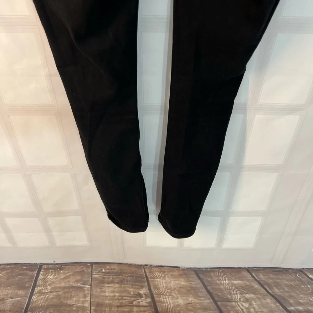 Madewell  10" High-Rise Skinny curvy roadtripper Jeans in Black Frost size 25 - Image 8