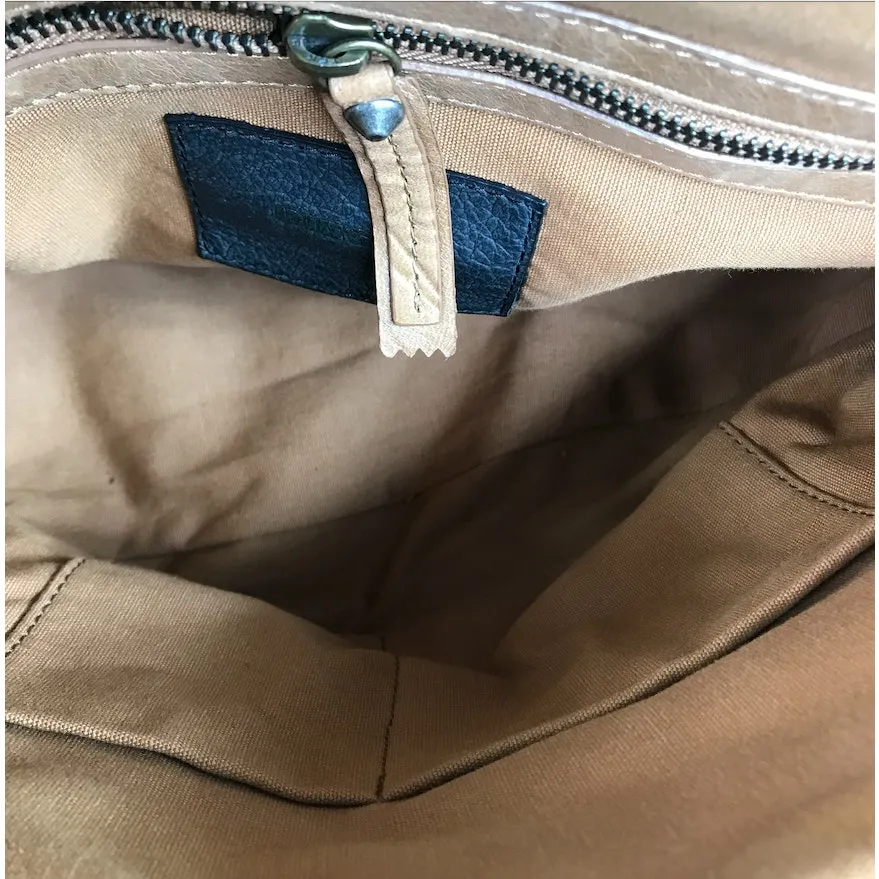 DIESEL Black Gold Studded Leather Handbag Brown Rare Boho Unique Vintage Timeles - Image 15