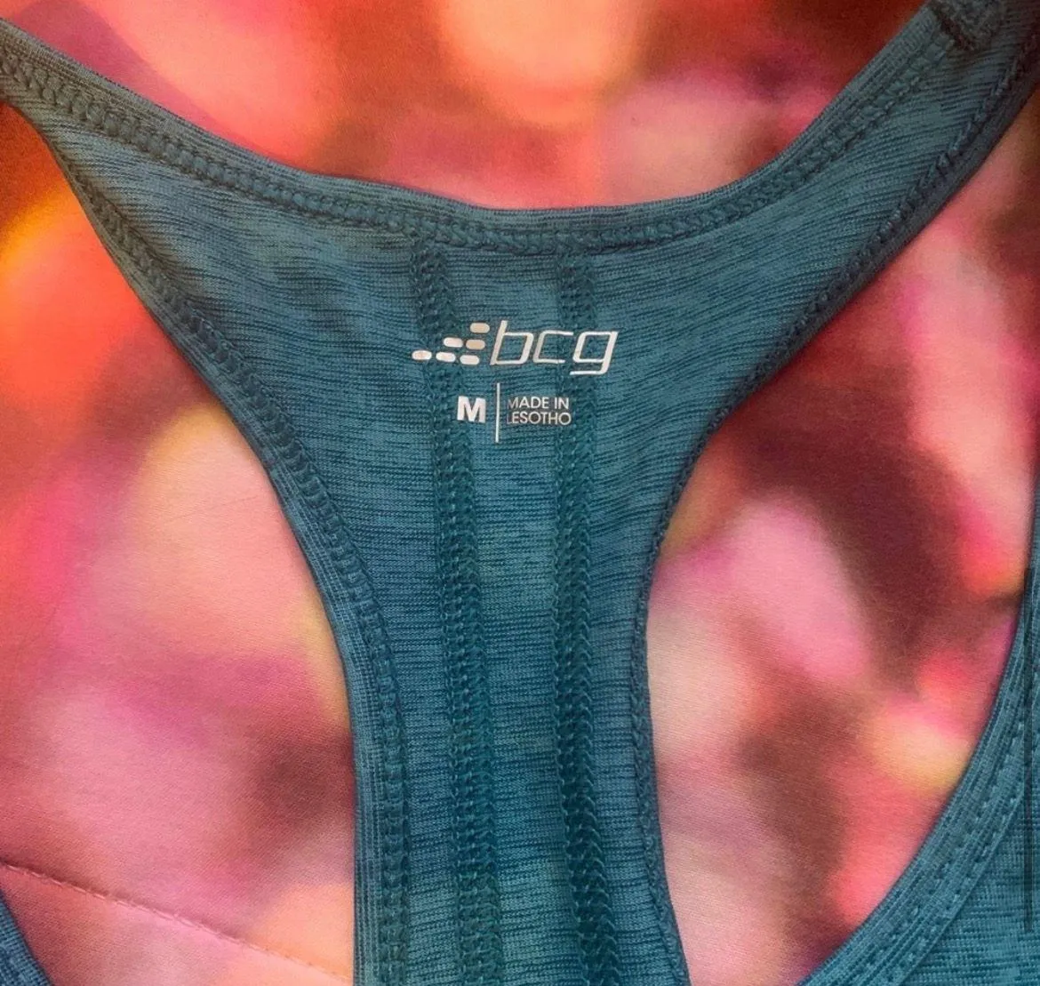 BCG Blue Active Workout Tank Top - Image 4