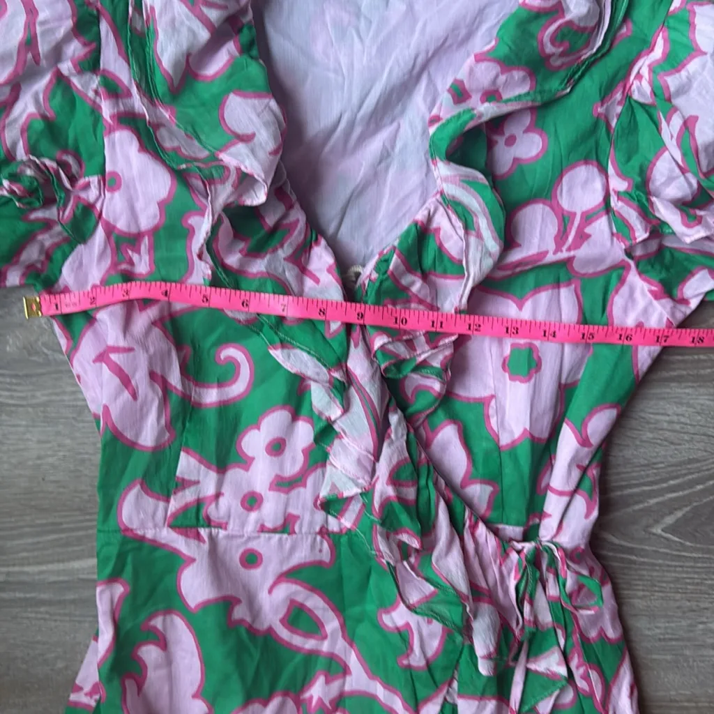 Rhode Lydia Dress in Take It Easy Small Green - Image 14