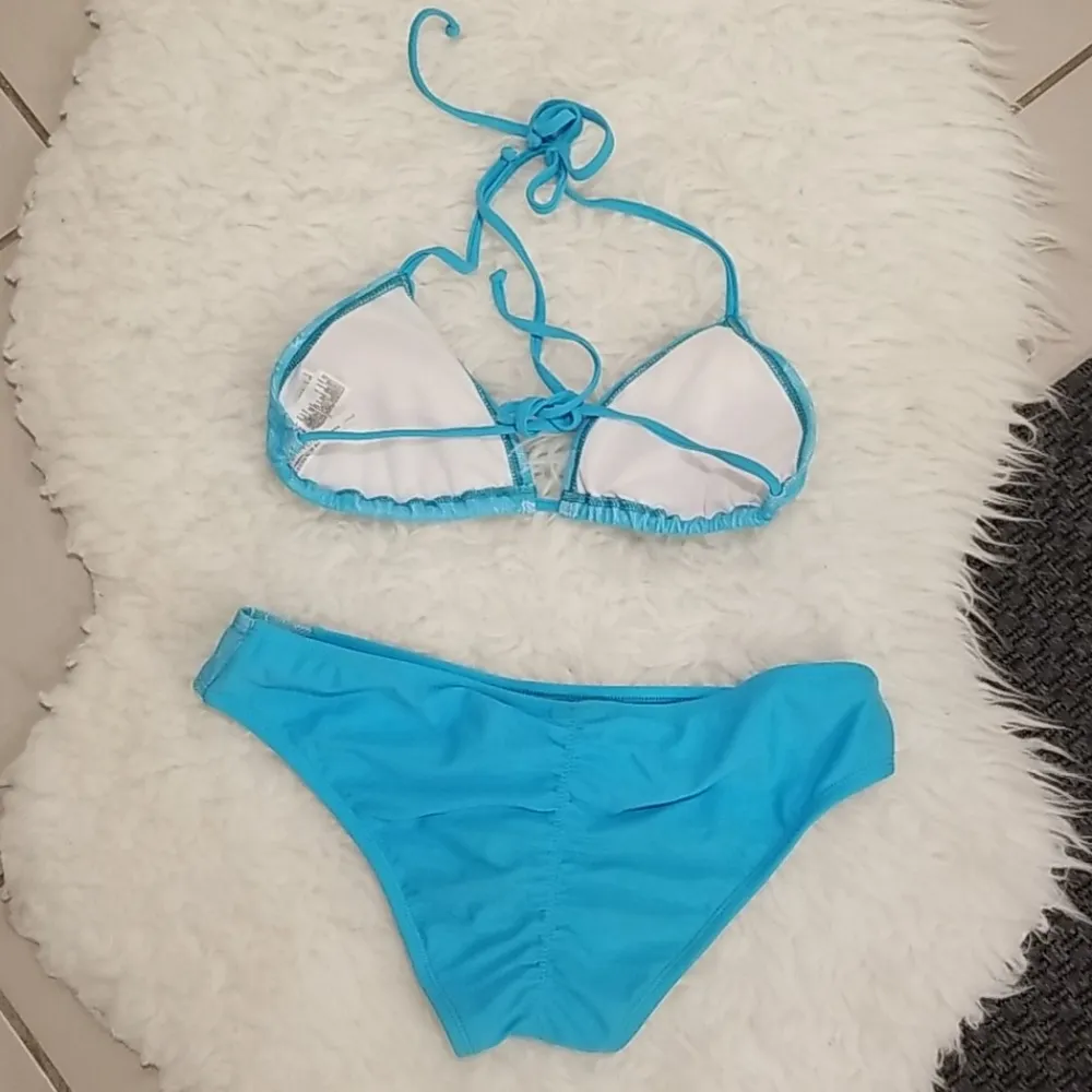 💕FOREVER 21 Star Print Triangle Top String Bikini - Image 3