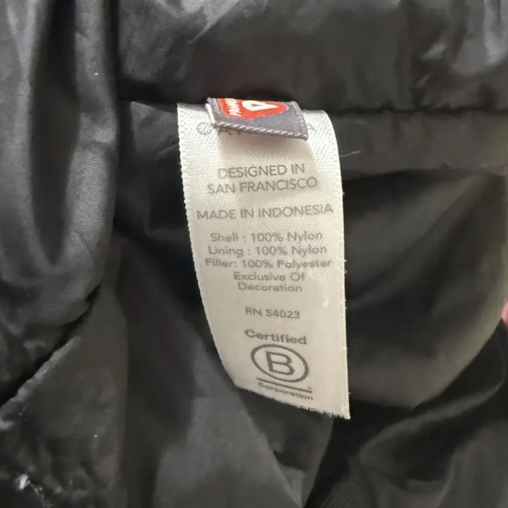 Athleta Women’s Long Parks Jacket Size L Black Primaloft Light Puffer EUC - Image 8