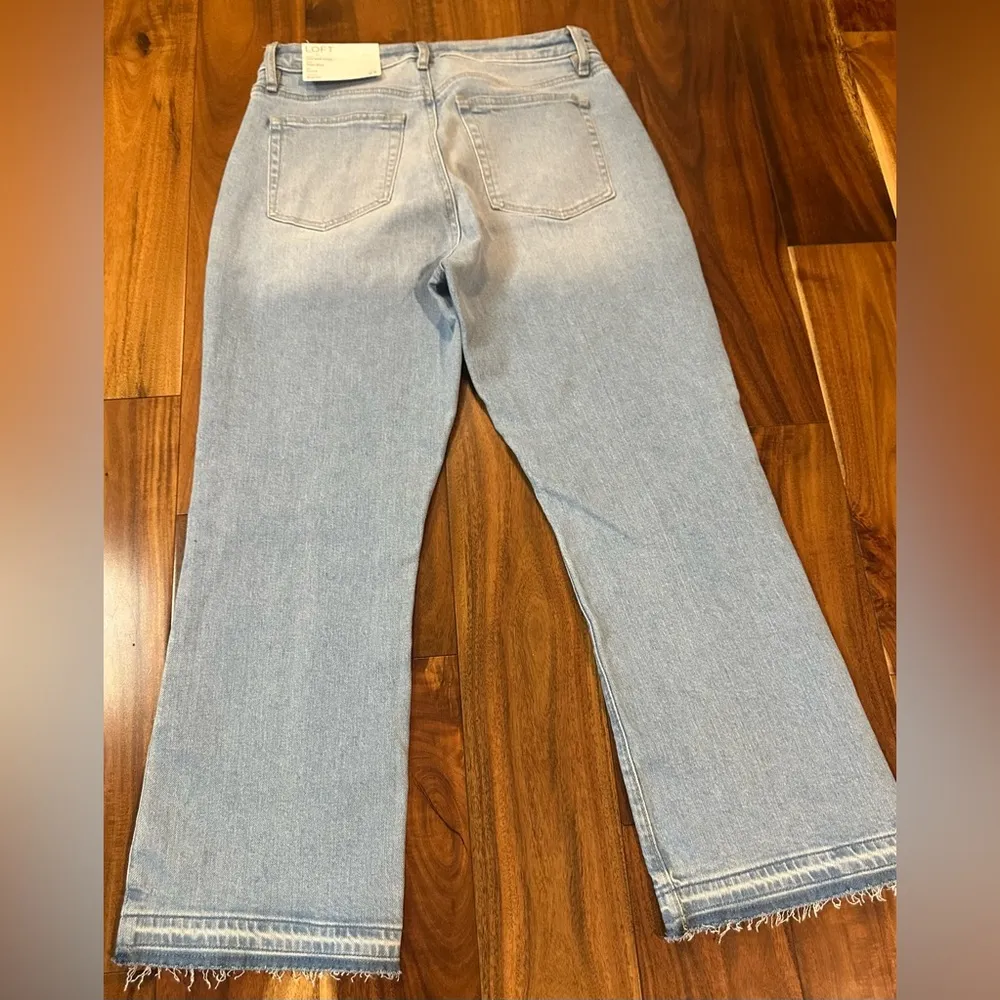 Loft Kick Crop Highrise Denim Jeans - Image 9