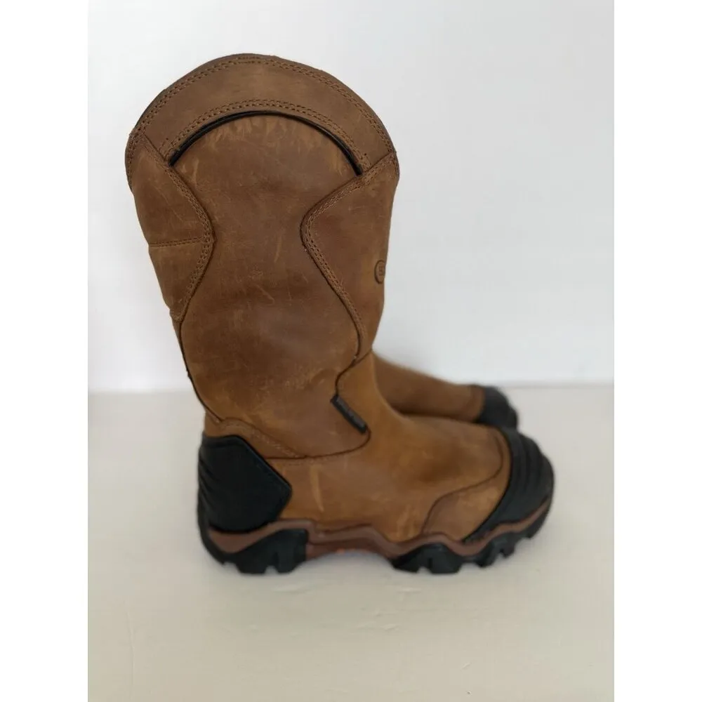 Chippewa Cross Terrain 12” Pull On Waterproof Composite Toe Work Women Sz 6 NEW Brown - Image 15