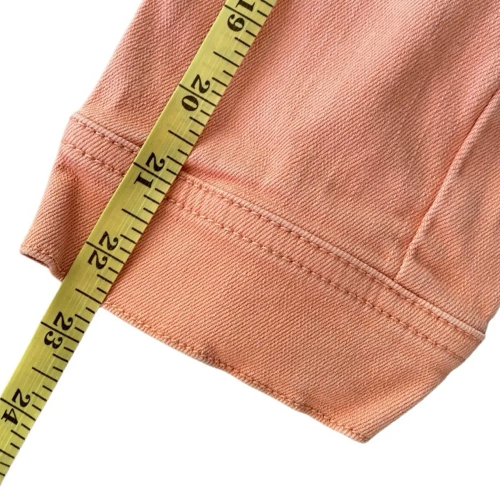 Chico’s Peach Lightweight Stretch Jean Jacket Size 1 (Medium) - Image 6