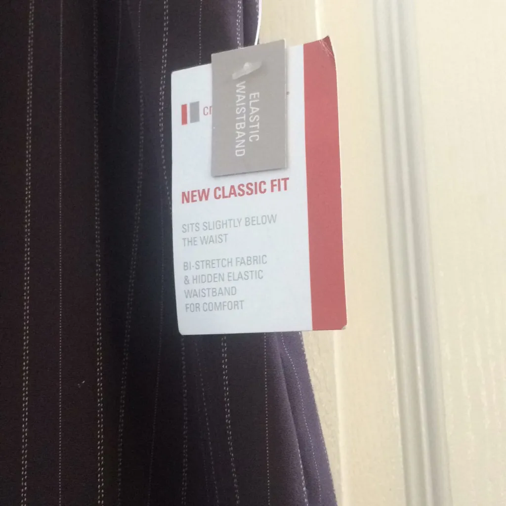 FINAL MARKDOWN Ladies croft & barrow Stretch Slacks 16 - Image 4