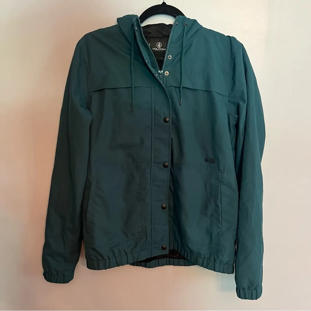 Volcom Enemy Stone Green Jacket Size S - Image 2