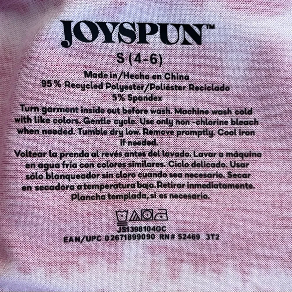 PdJoyspun Sleepwear Midi Chemise Hot Pink Striped Short Sleeve Sleep Gown, Small - Image 4