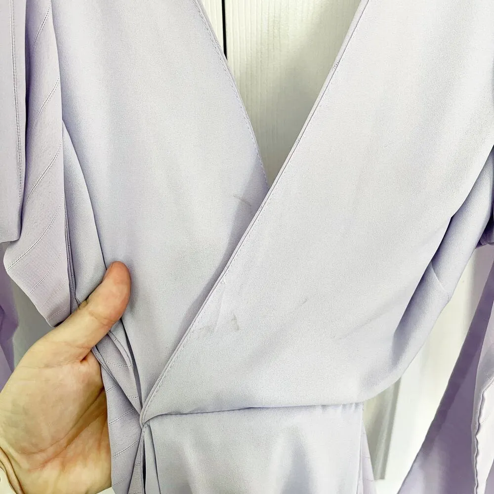 Bardot Liliac Cut Out Frill Dress - Image 8