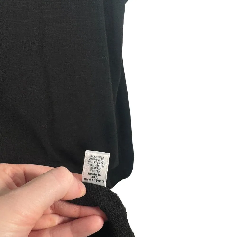 Monrow Super Soft Black Tank Romper Lounge Casual Minimalist Stretch Womens XL - Image 6