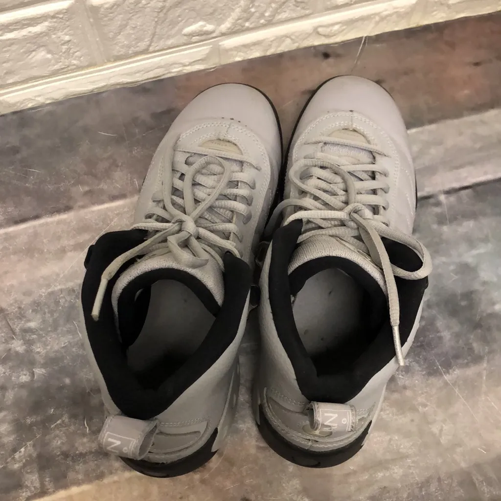 JORDAN JUMPMAN PRO Wolf Grey‎ & black 907973-004 Size 6.5Y women’s 8 - Image 6