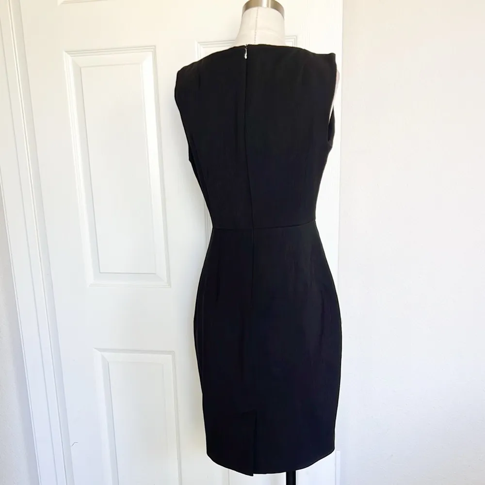 M.M Lafleur Sheath Black Dress - Image 6