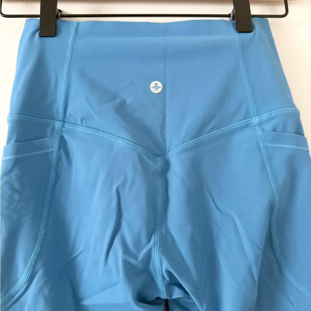 Halara UltraSculpt SoCinched High Waist Pocket Leggings in Vallarta Blue - XS - Image 6