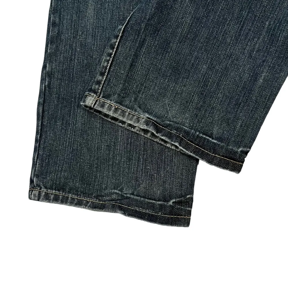 Ann Taylor Loft Relaxed and Straight Blue Jeans - Image 10