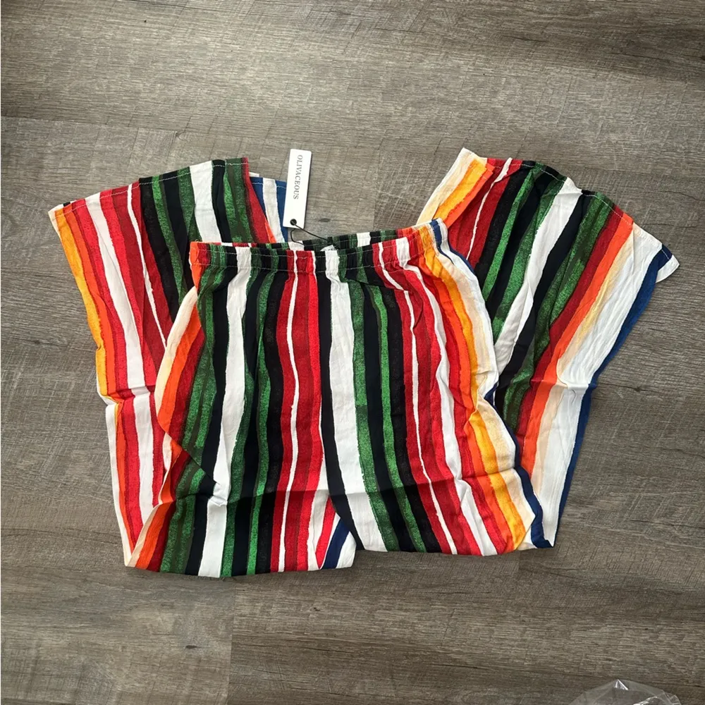 Olivaceous wide leg pants size small NWT - Image 2