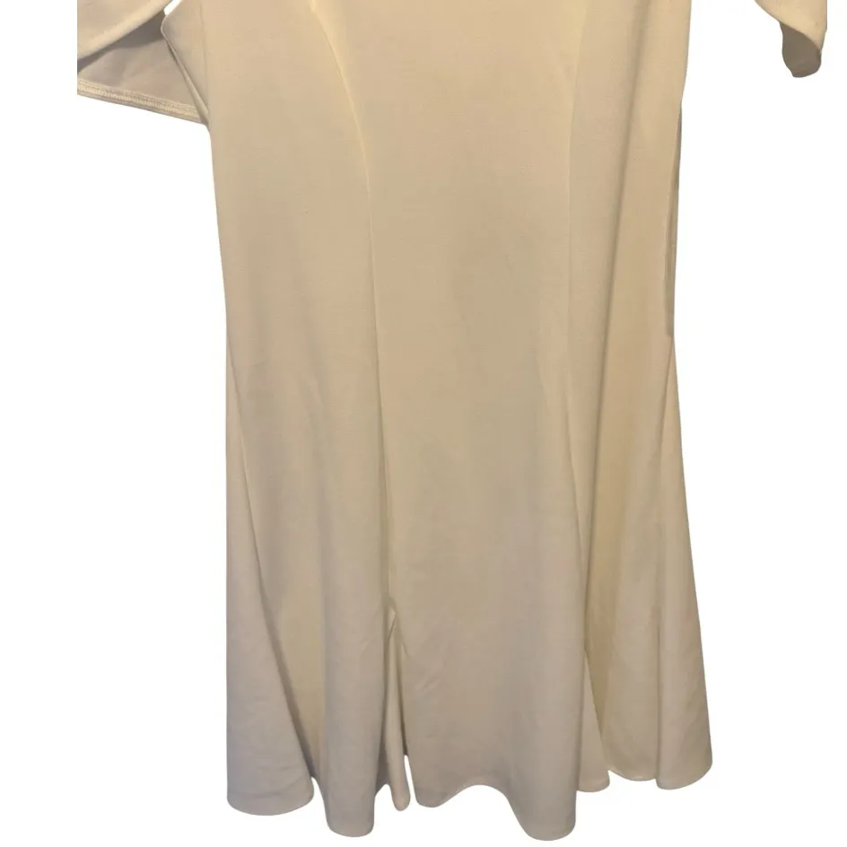 Danny & Nicole White Dress nwt - Image 3