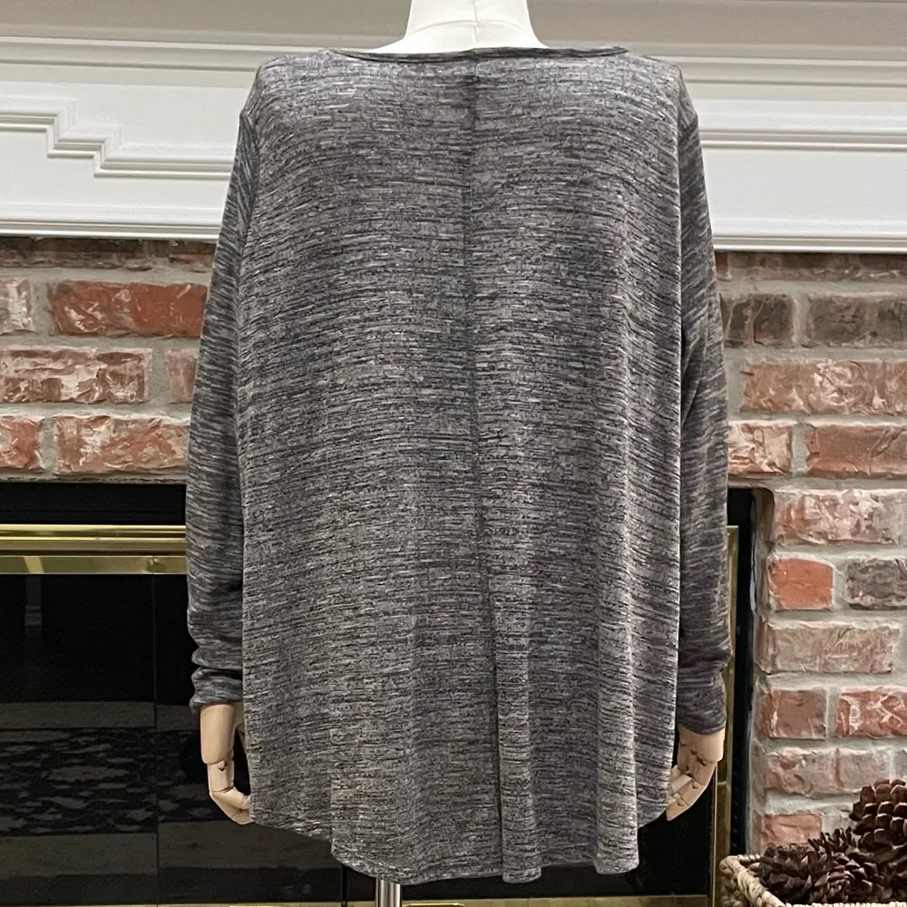 W118 by Walter Baker marled grey long sleeved top / M / Excellent condition - Image 5