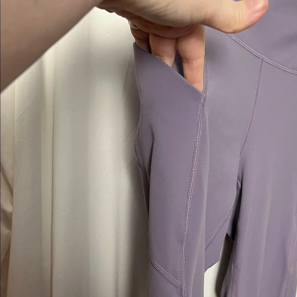 Fabletics  Women's Lavender PureLuxe High Waist  Pocket Legging Size Medium - Image 2