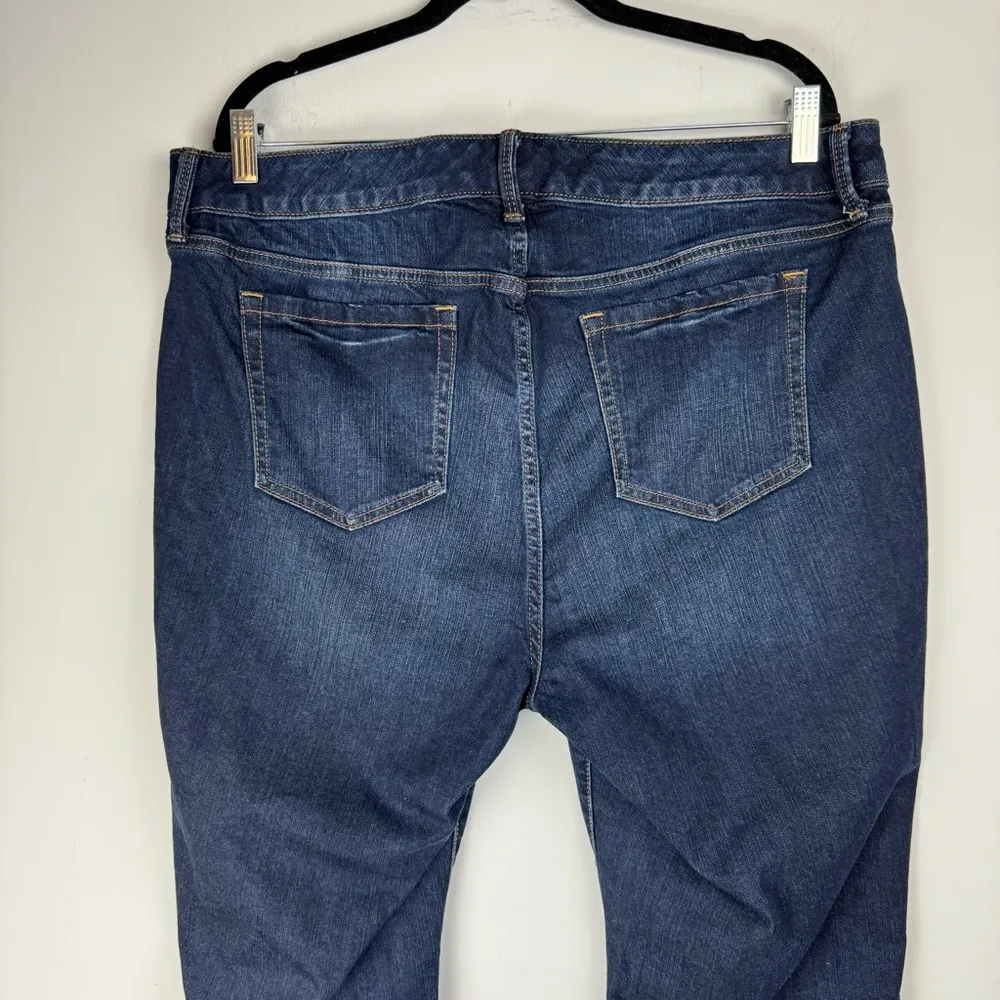 Torrid Boyfriend Straight Vintage Stretch Dark Wash Jeans Sz 18 - Image 12