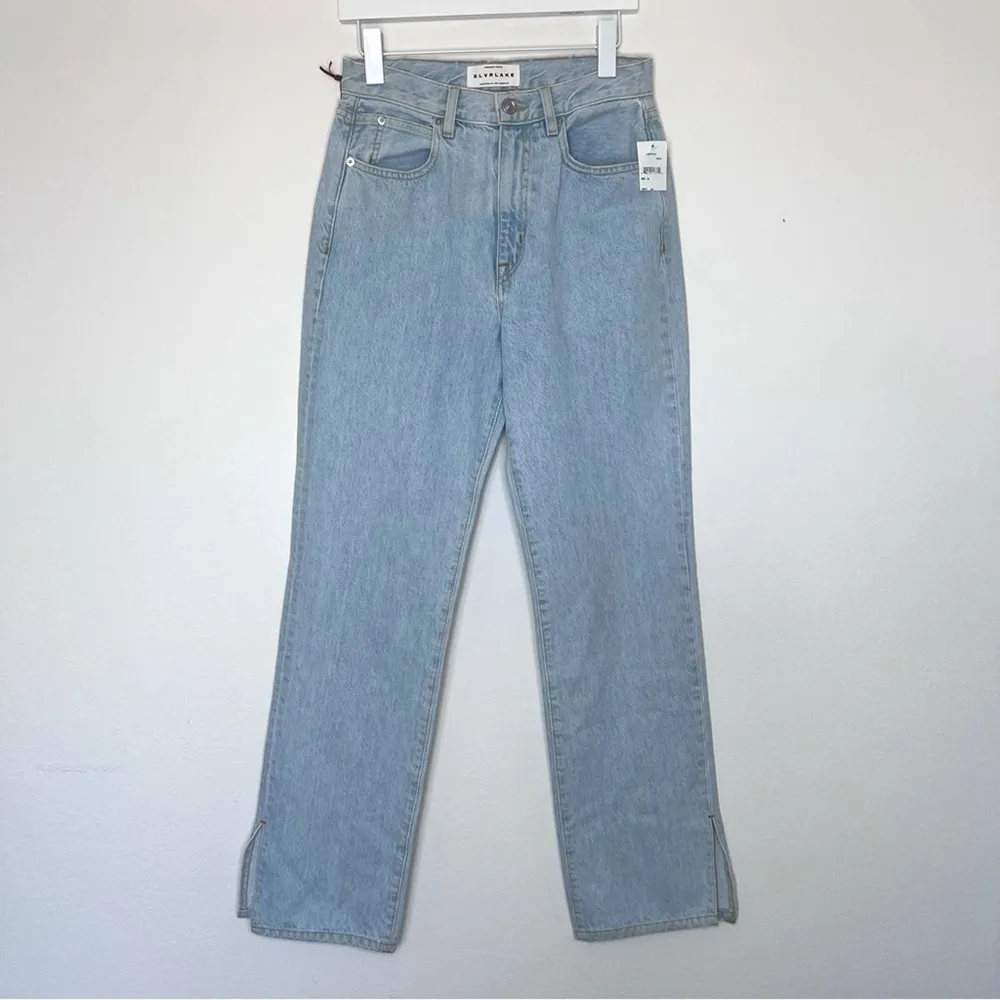 SLVRLAKE London Straight Leg Cotton Jeans NWT size 28 - Image 18