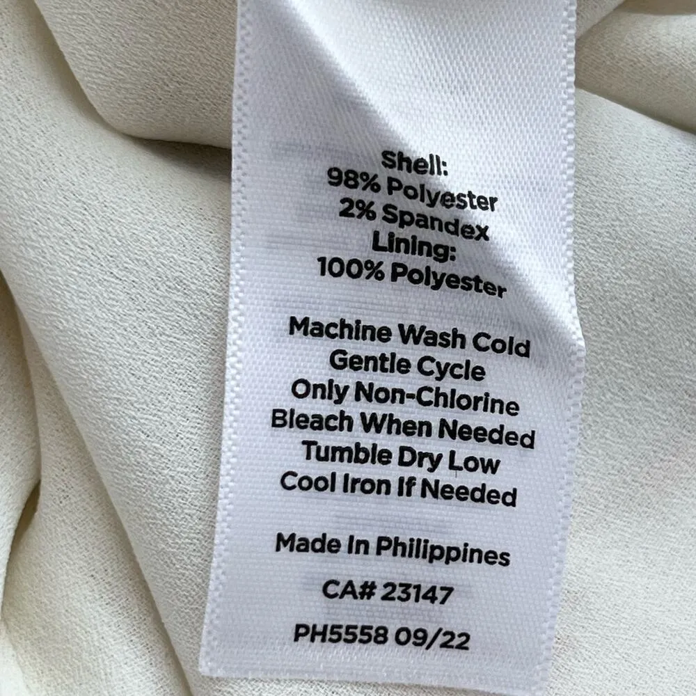 Talbots Stretch Crepe Midi Dress in Yellow Pippy‎ Poppies Floral Print, Size 22W - Image 13