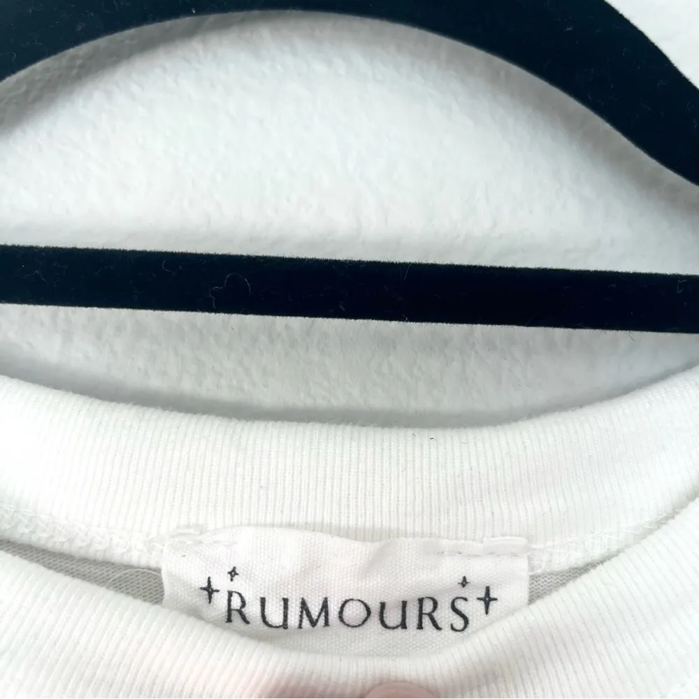 Shoulder Pad Sleeveless White T - Image 4