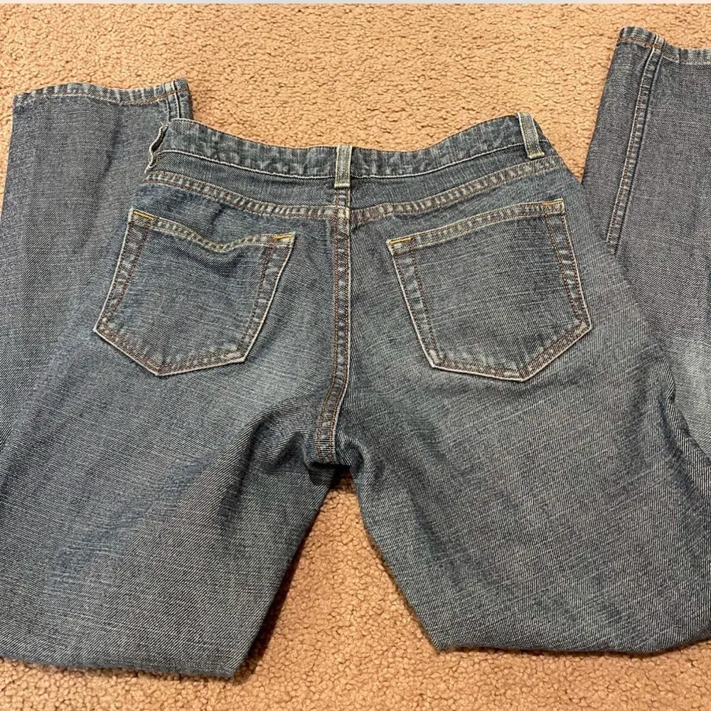 BANANA REPUBLIC button fly straight leg denim jeans - Image 5