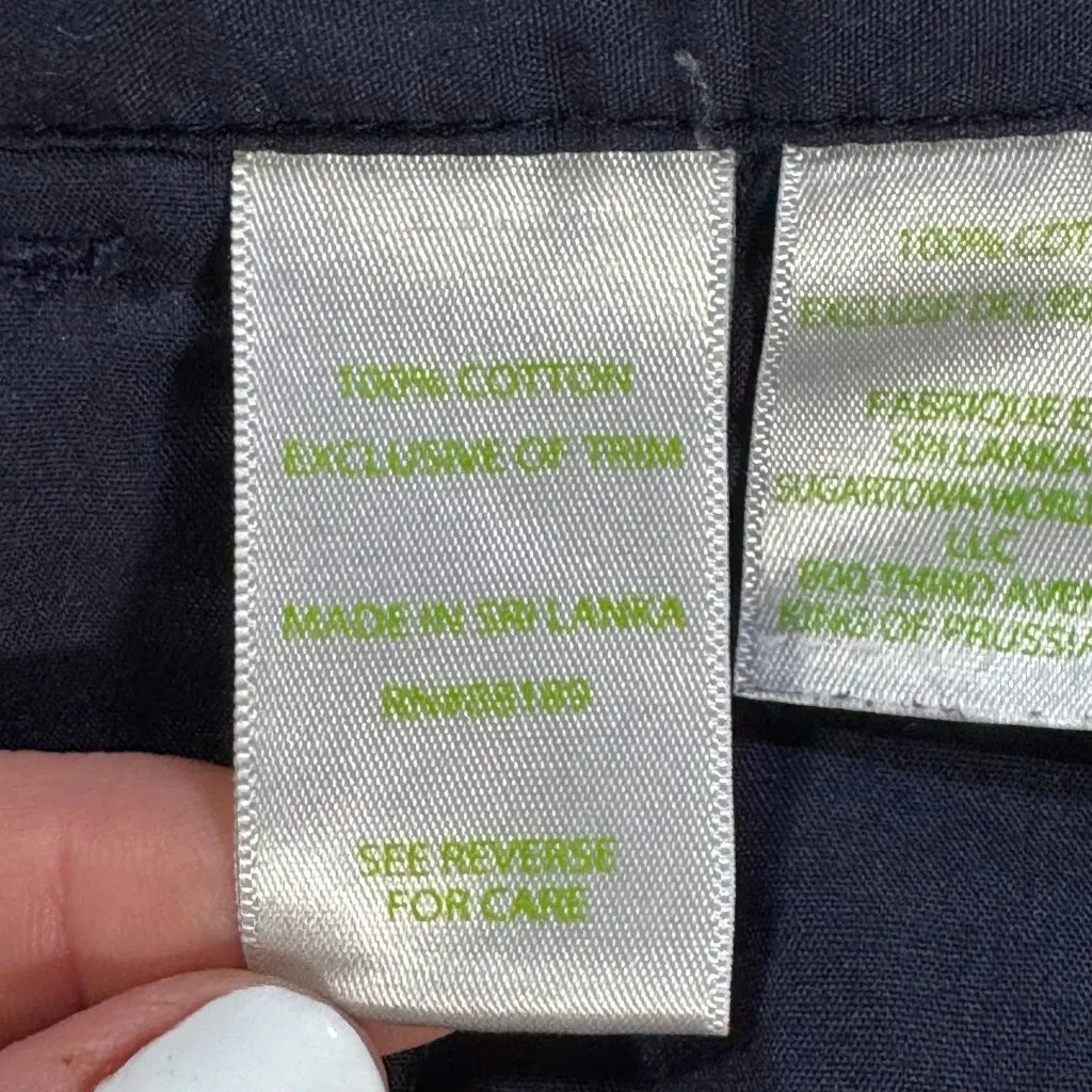 Lilly Pulitzer Callahan Shorts Sz 2 Navy - Image 6