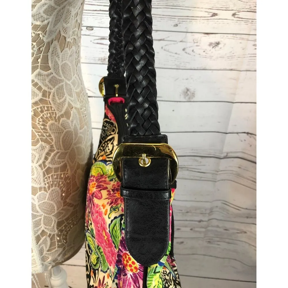 Weekend Traffic bright floral shoulder bag - Image 12