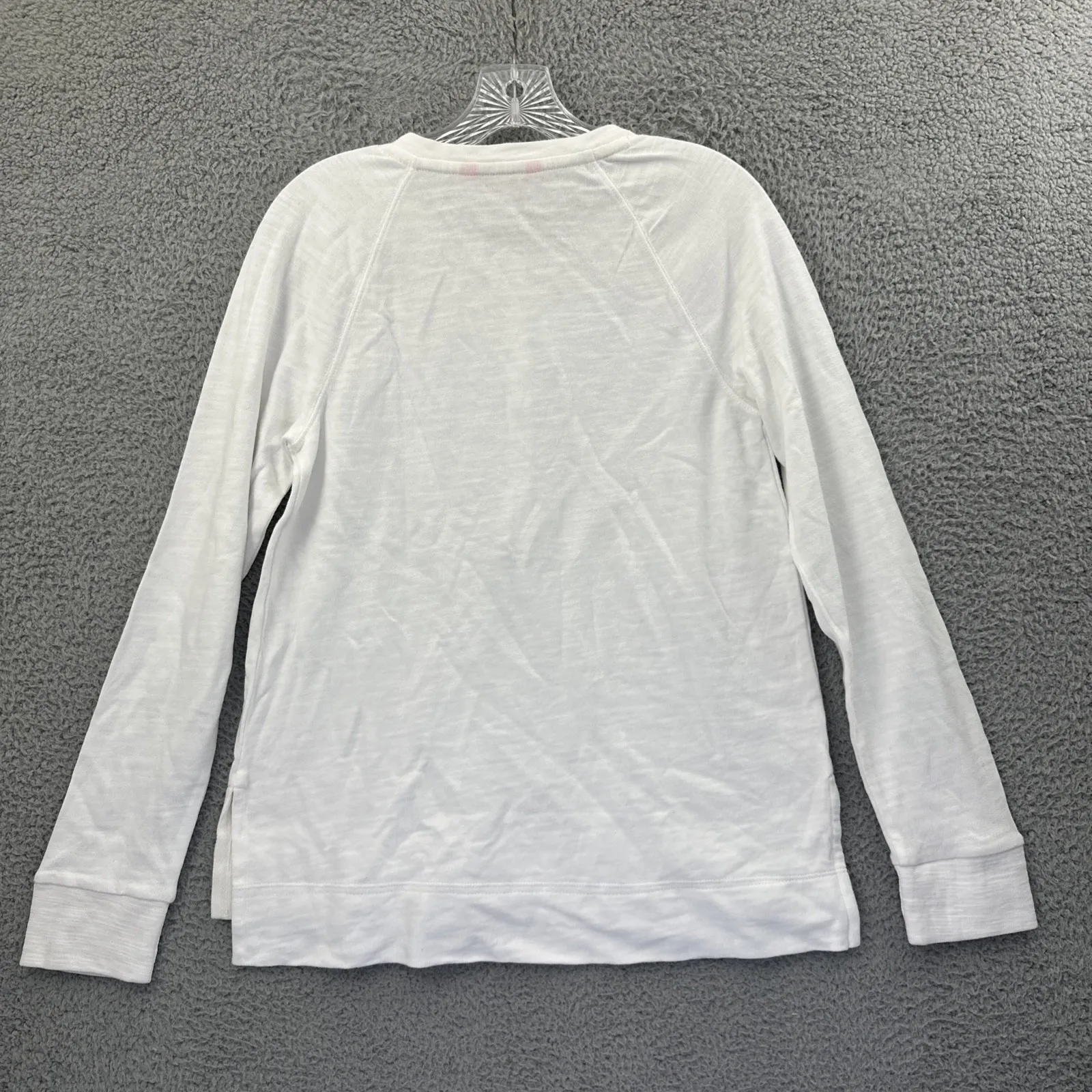 NWOT Lilly Pulitzer Leeson Cotton Sweatshirt Henley Beach Preppy Women's Small‎ - Image 2