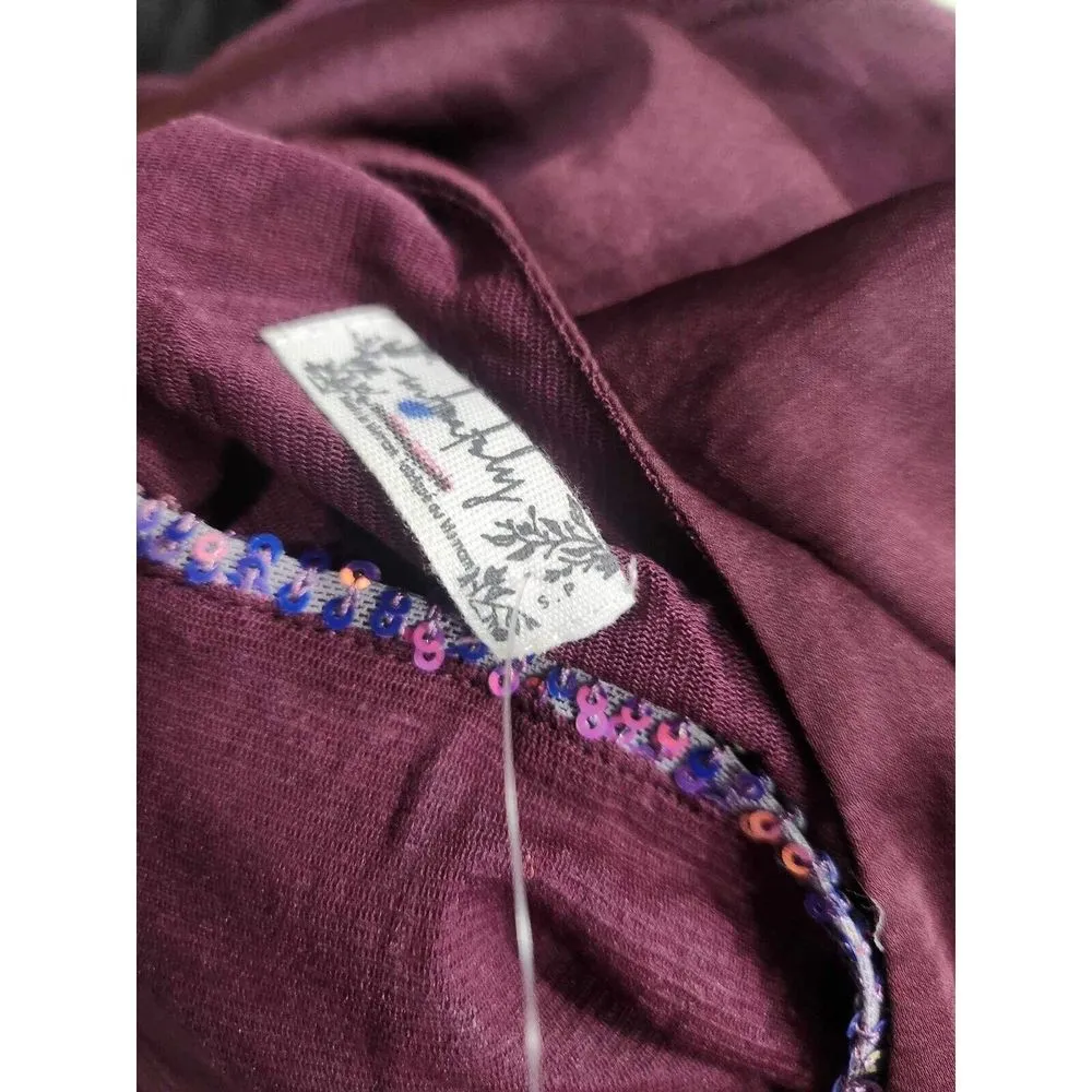 Free People Turn It On Sequin Cami Top Size S. B11 - Image 6