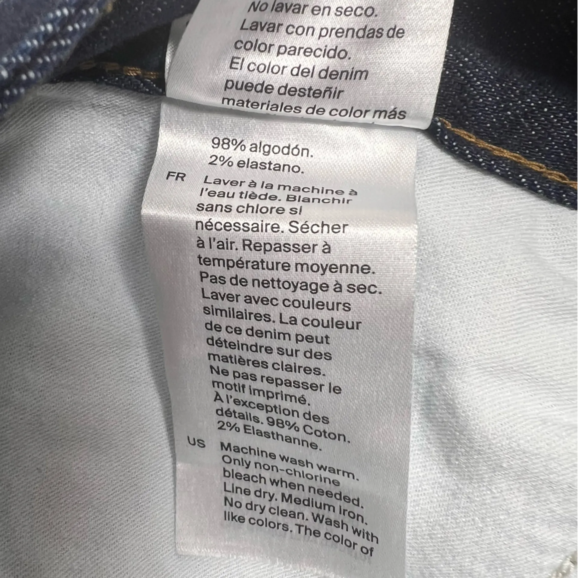 COS Dark Loose Straight High Rise Jeans - Image 4