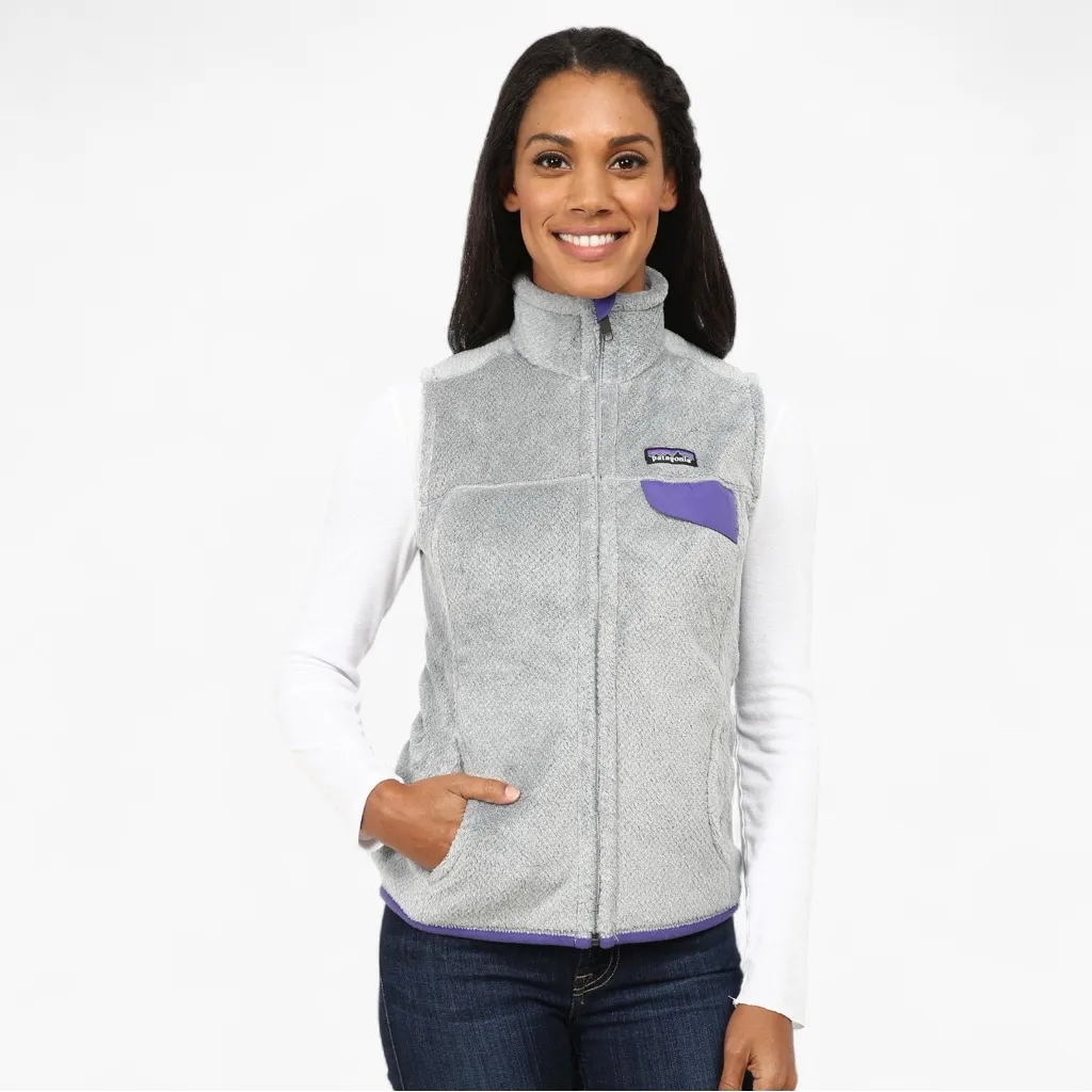 Patagonia Retro-X Gray Fleece Vest Women’s M - Image 6