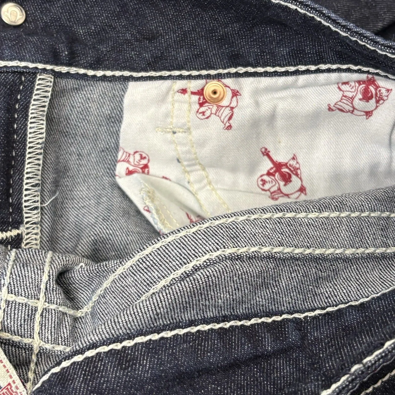 True Religion Skinny Jeans #112790 Size 29 USA 99% Cotton Y2k Preppy - Image 12