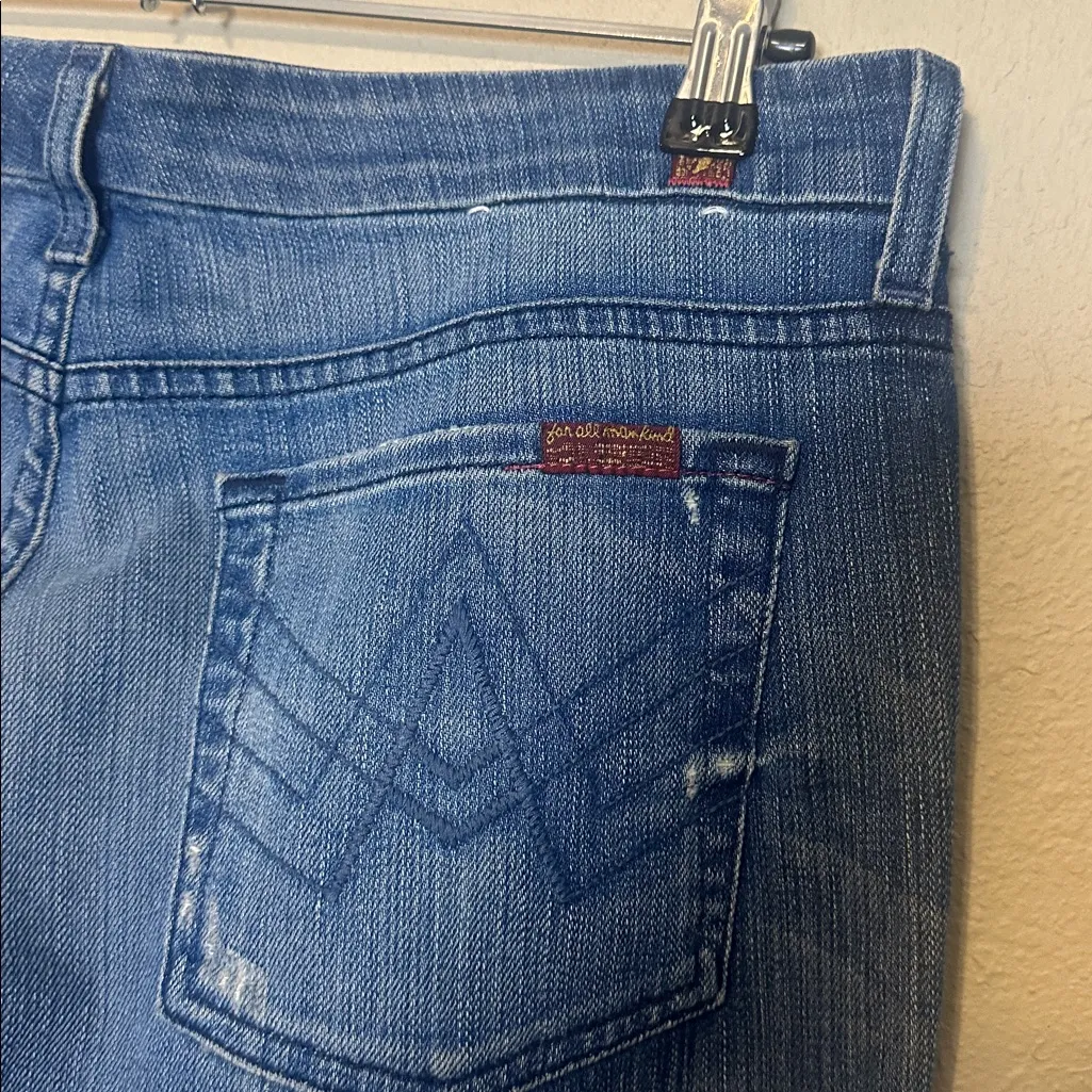 7 for All Mankind 7FAM Lexie Petite A Pocket Jeans Size 30‎ - Image 10