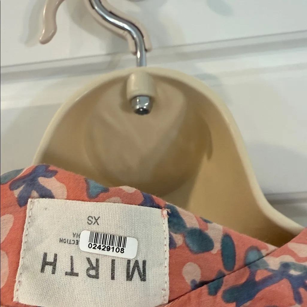 Mirth Salmon w/ Blue Coral Print Sonoma XS Pink - Image 4