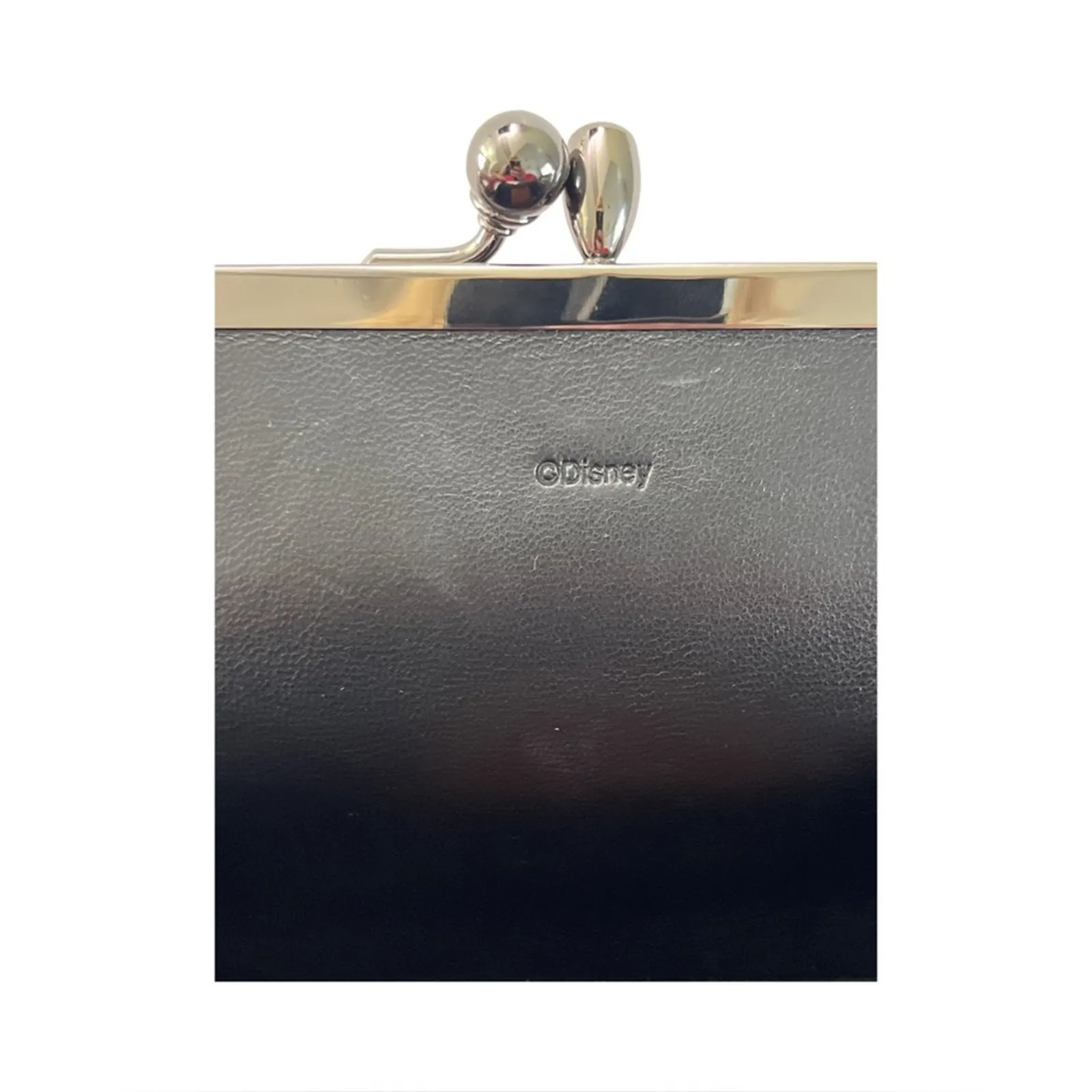 Coach x Disney Mickey Mouse Red Leather Kisslock Wristlet Limited Edition - Image 11