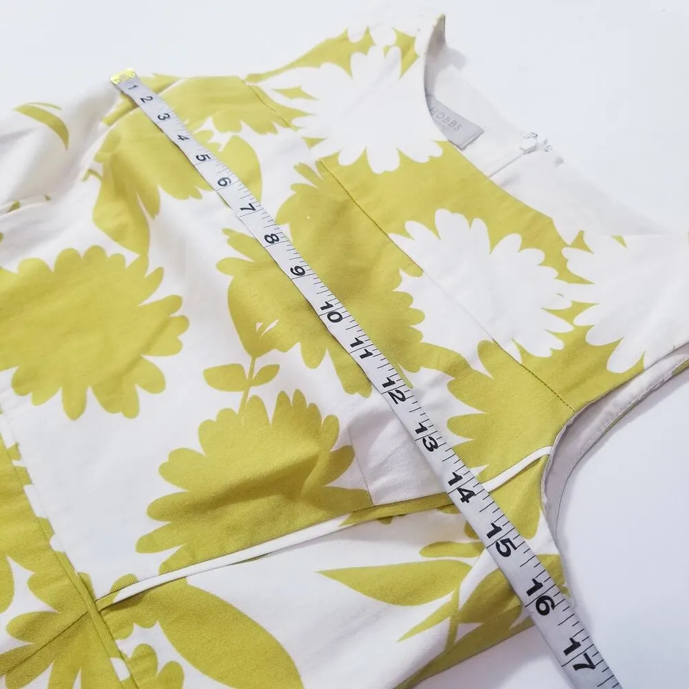 Hobbs London Cleo Dress in Ivory Lemondrop Sheath Dress - Image 7