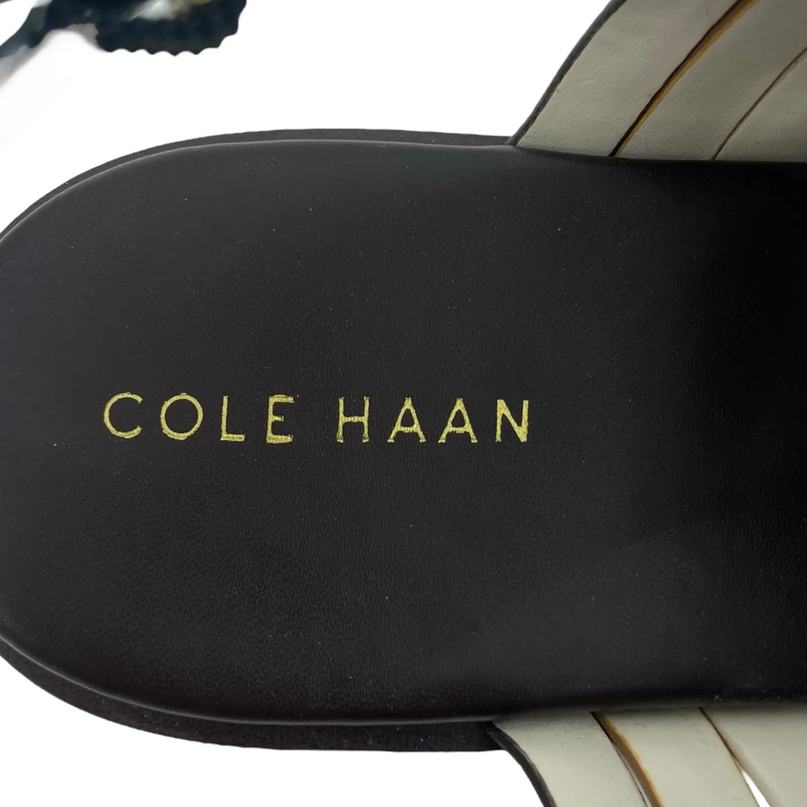 Cole Haan Francie Slingback Flat Sandal Animal Print Size 6.5M - Image 13