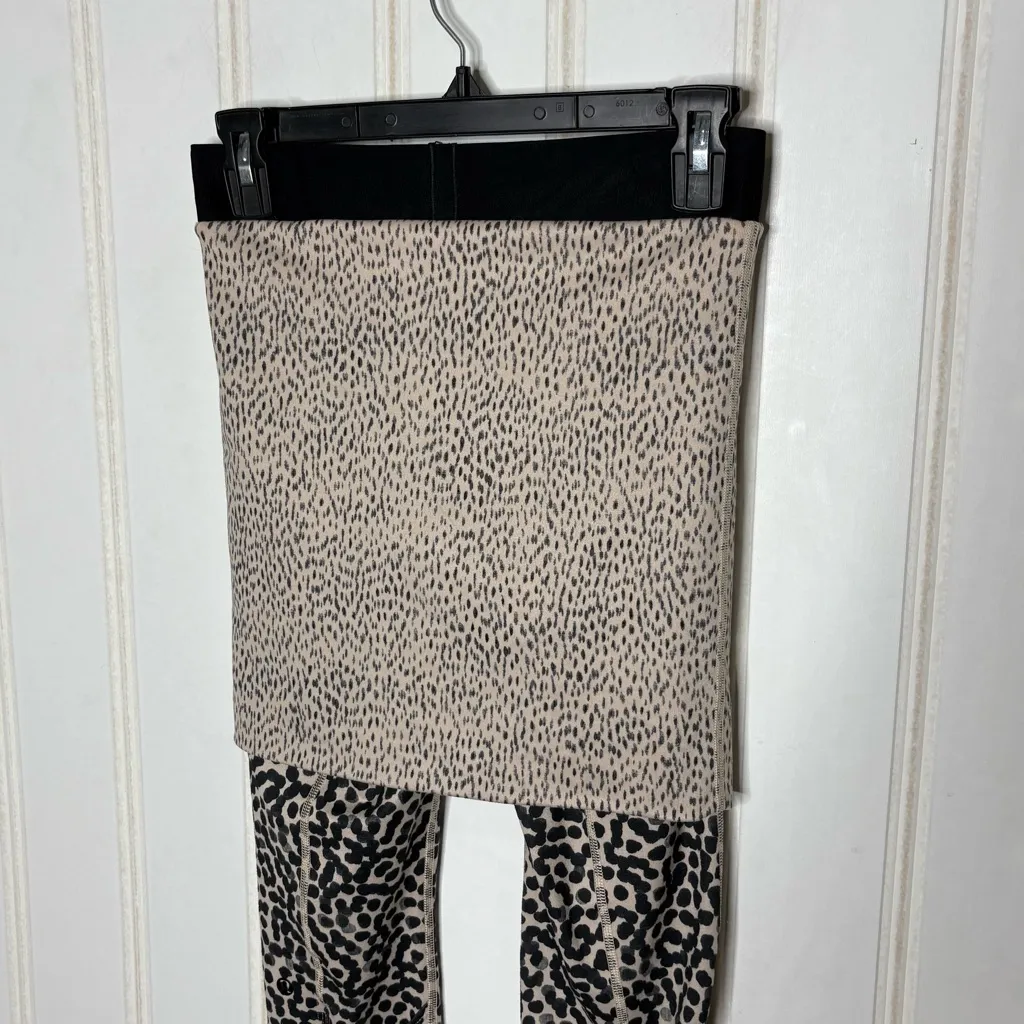 Lululemon Awny/Dotty Wunder Under Pant SE Dance Sz 4 721 - Image 8