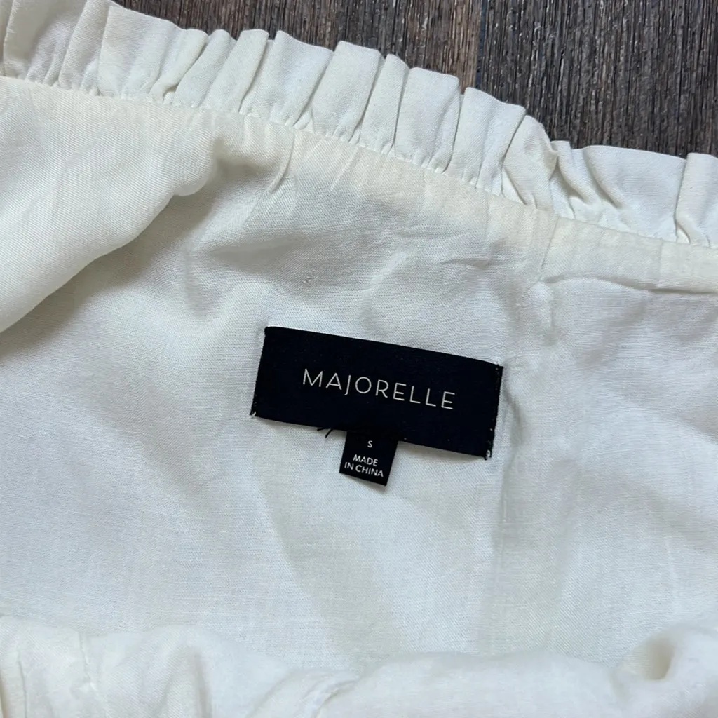 Deborah Mini Dress in White
MAJORELLE - Image 7