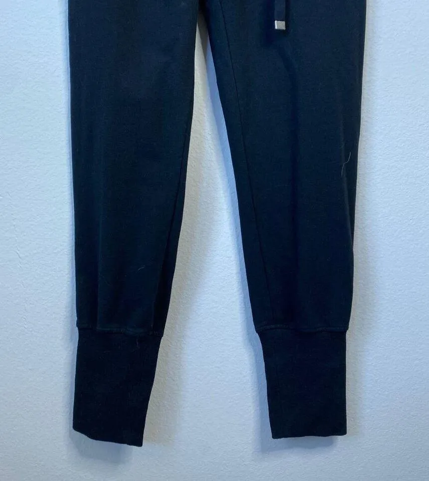 SUNDAYS Tess Stand Collar Jumpsuit Size Small Black Anthropologie Casual Lounge - Image 7