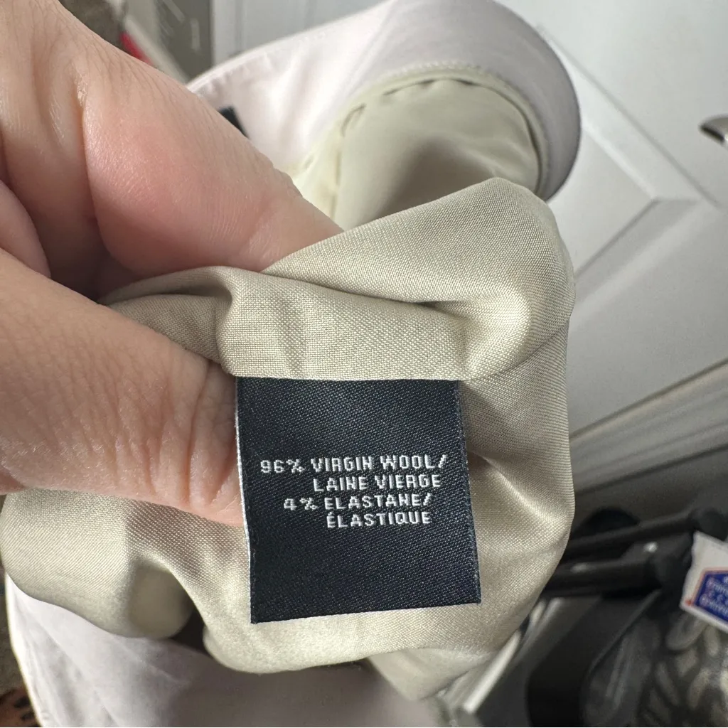 LAFAYETTE‎ 148 NWOT Woman’s Virgin Wool Menswear Trouser Pants Size 12 - Image 9