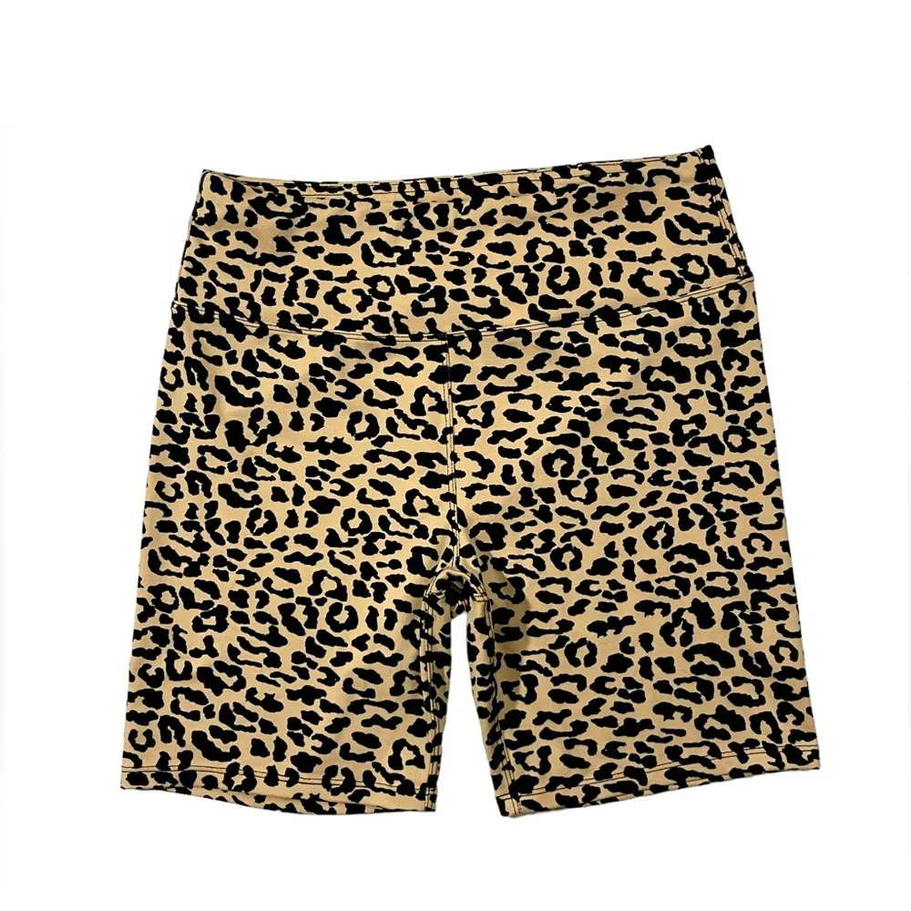 Kyodan Cheetah High-Waist Biker Shorts - Image 2