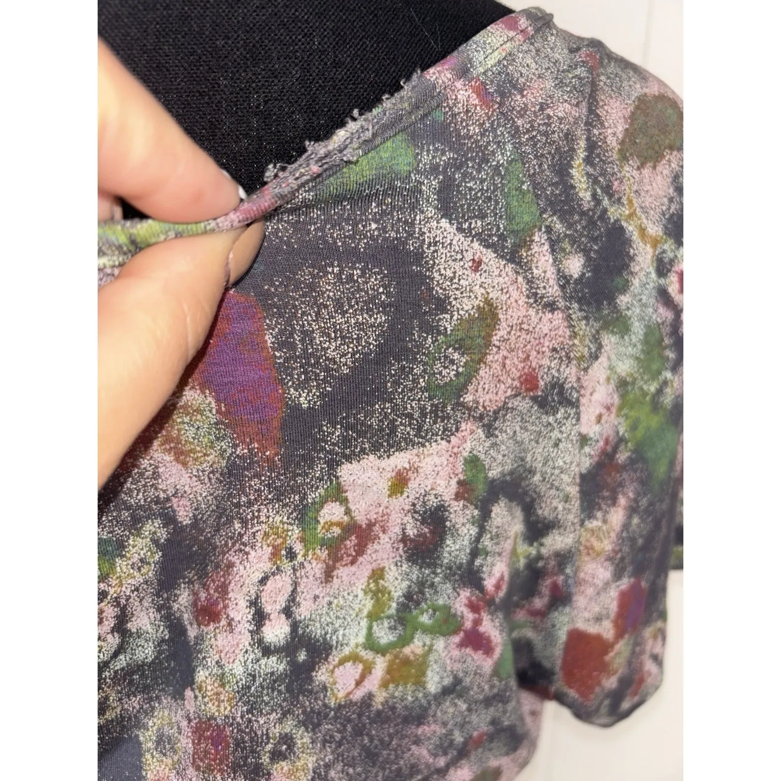 FRESH PRODUCE EMMA Stretch‎ V Neck Short Sleeve Dress Xxl 2xl * - Image 5