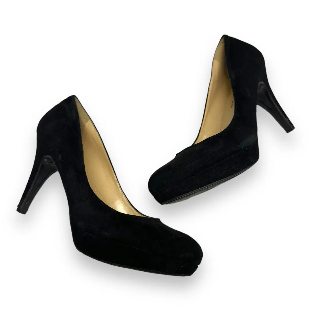 Marc‎ Fisher Womens Shoes Sz 8 M Black Heels Rounded Toe Platform Pumps - Image 3