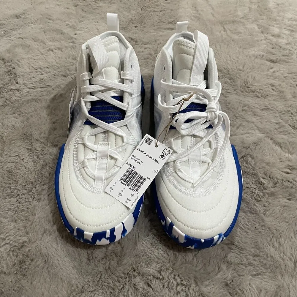 NWT Adidas Women's Exhibit Select Mid Sneaker Shoes US Size 9.5 Sport Basketball - Image 3