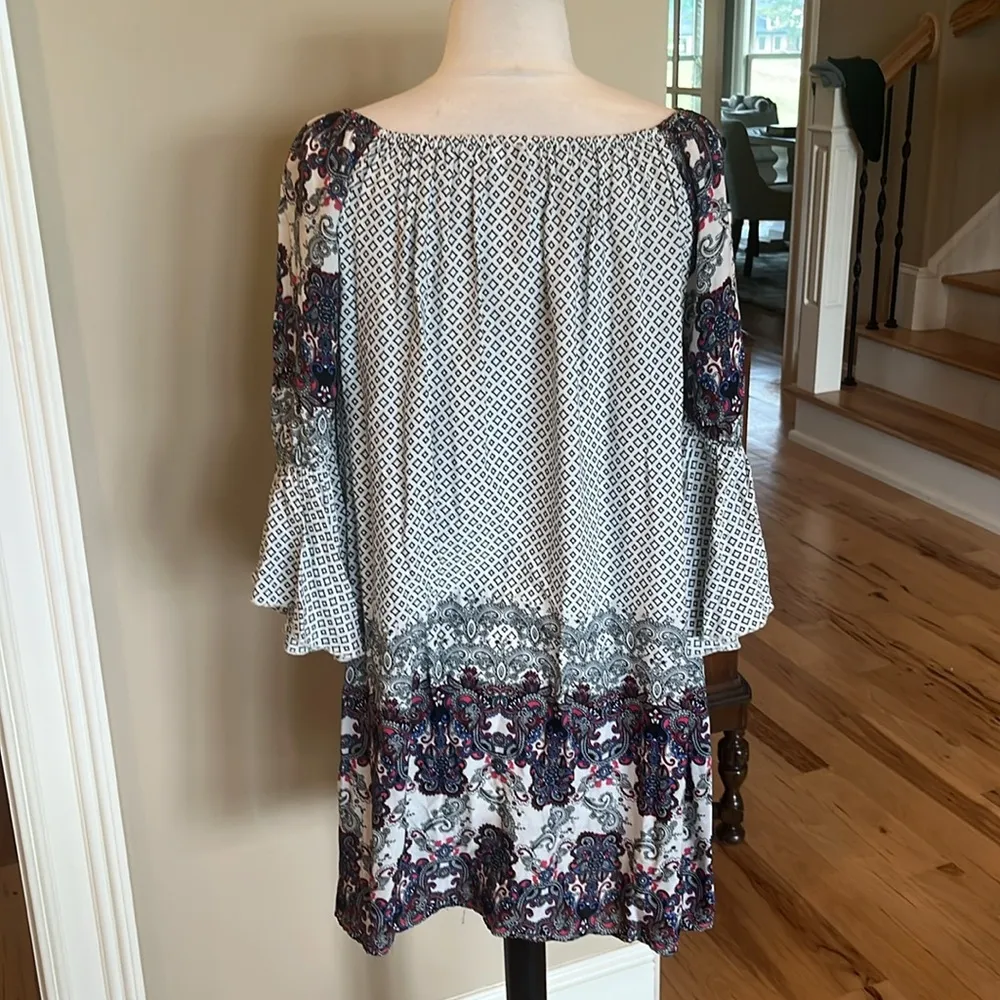 Umgee Flowy Mini Dress - Image 9