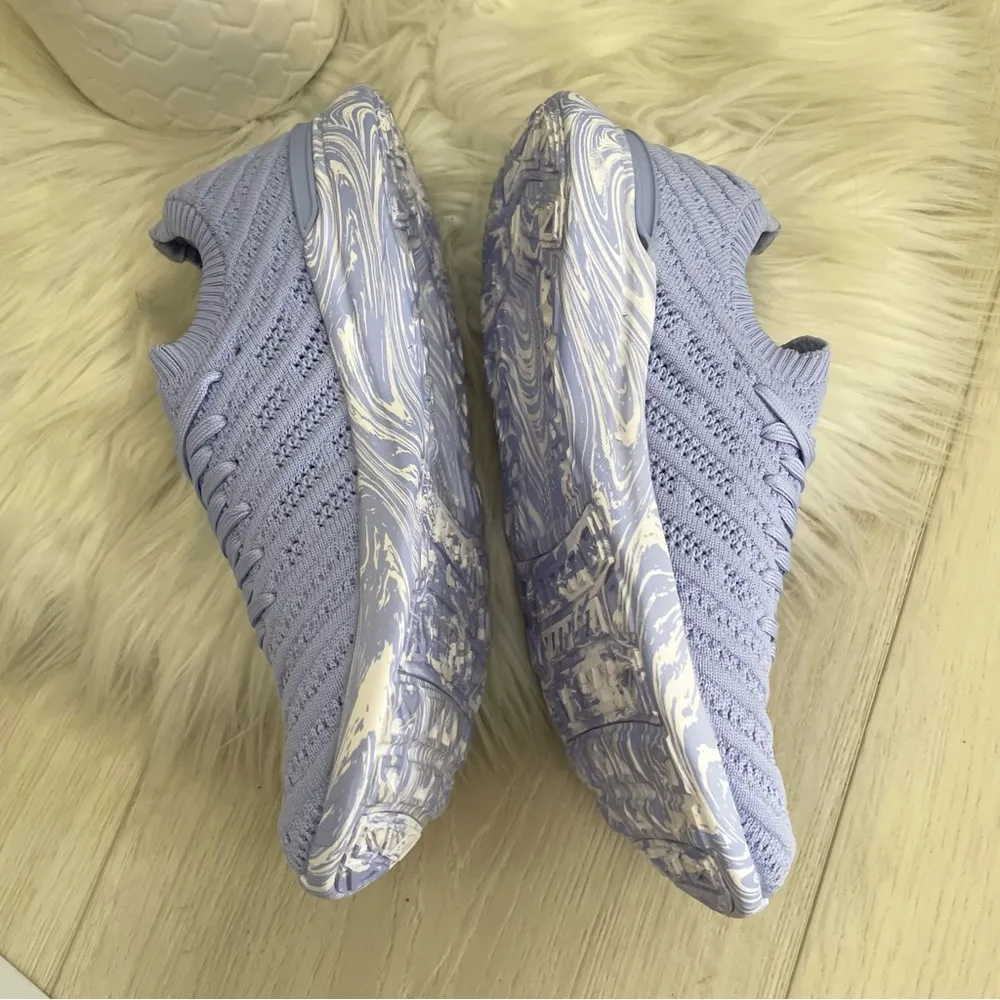 APL TechLoom Wave Hybrid Running Shoe bellflower white marble - Image 4