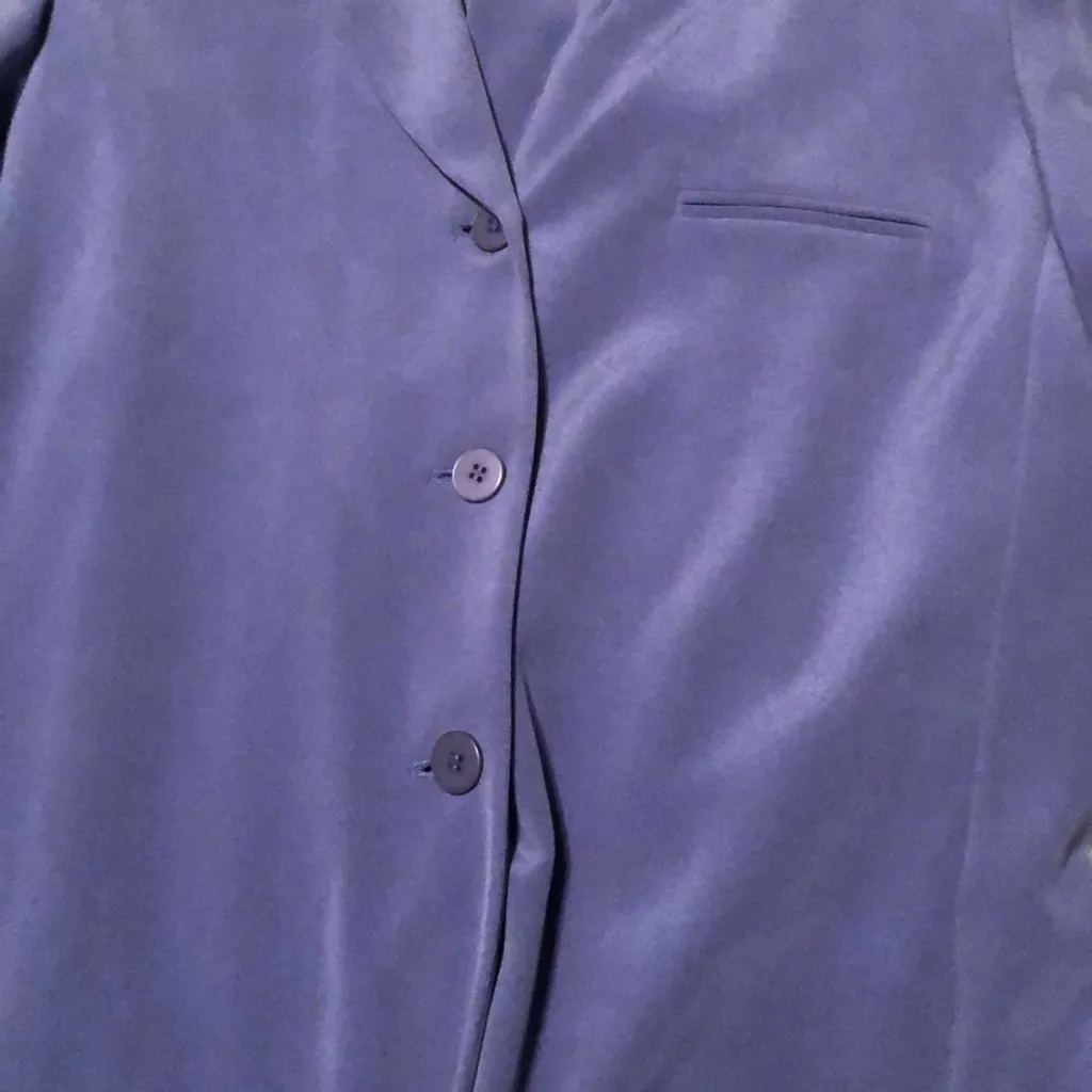 Travis Ayers sz 10 purple 2pc skirt suit - Image 2